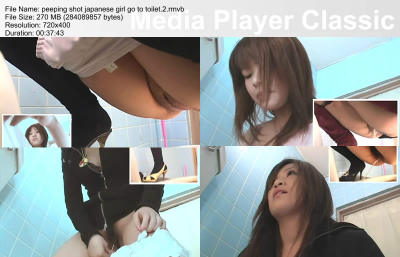 peeping shot japanese girl go to toilet.2